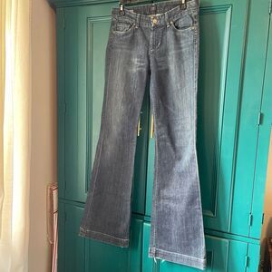 Y2K Citizens of Humanity wide leg jeans flare tall low rise